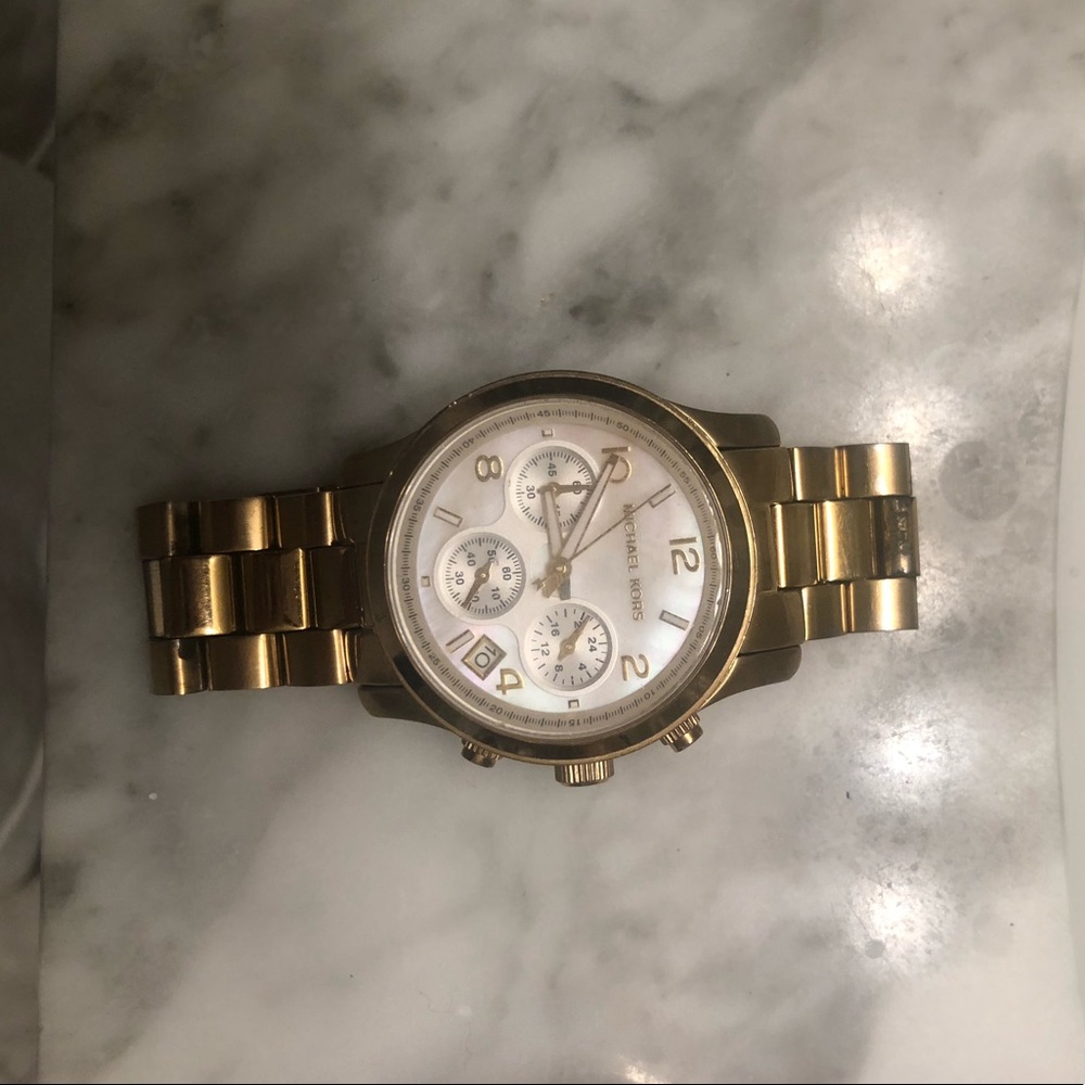 Gold Michael Kors Watch